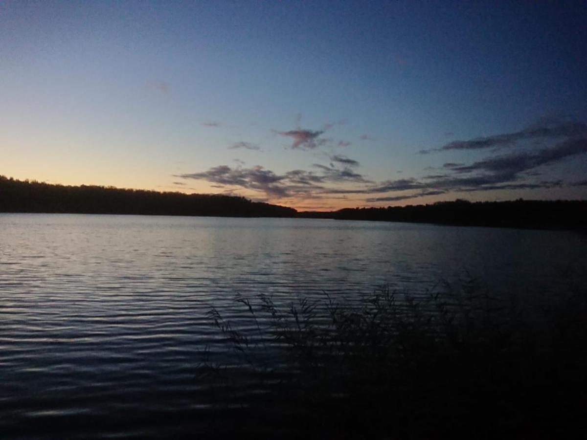 Ferienhaus Reetdach 1300Qm Privatgrundstueck Bootssteg Sauna Templin Luebbesee Uckermark Erholung Pur Seenplatte Petersdorf  Zewnętrze zdjęcie